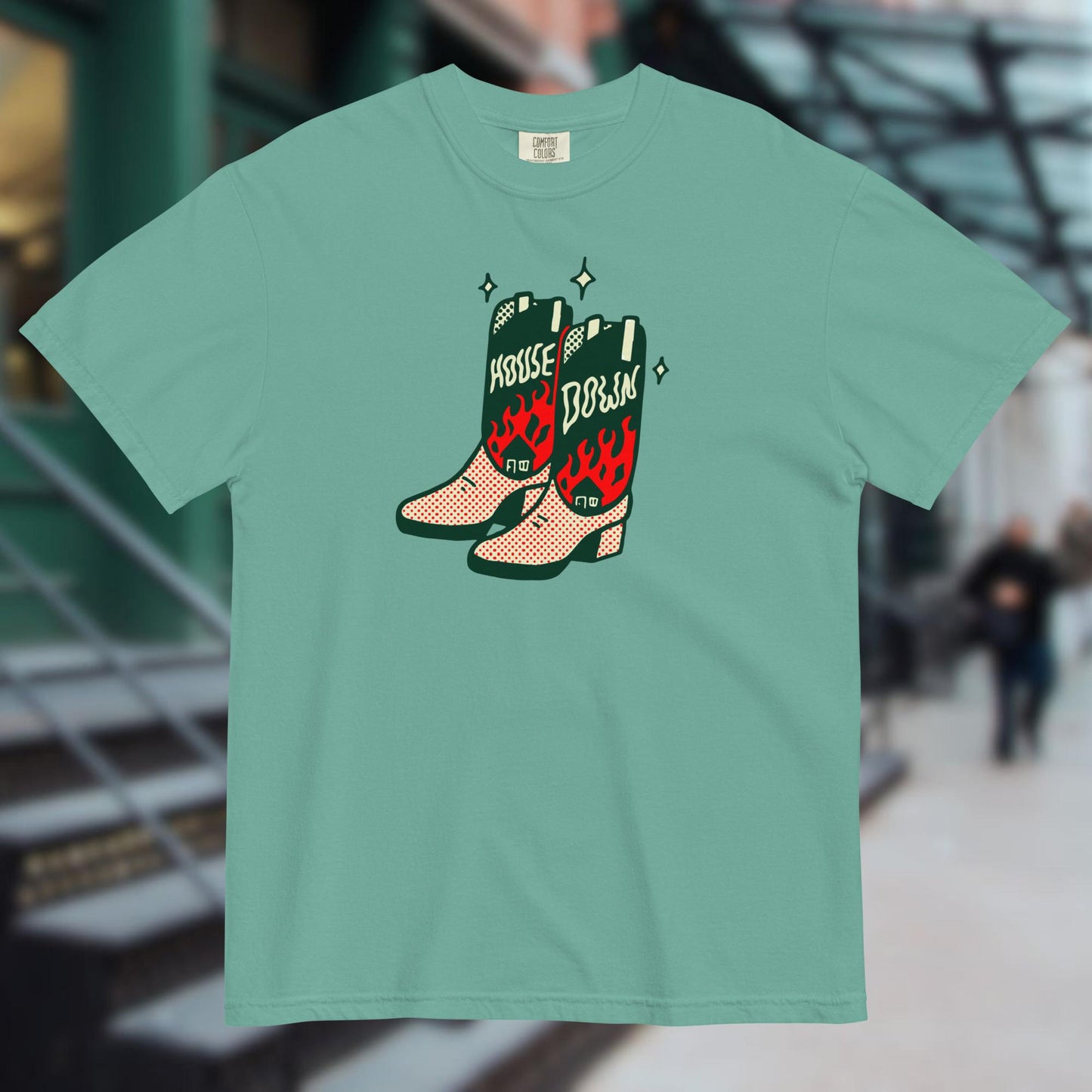 House Down Boots Tee