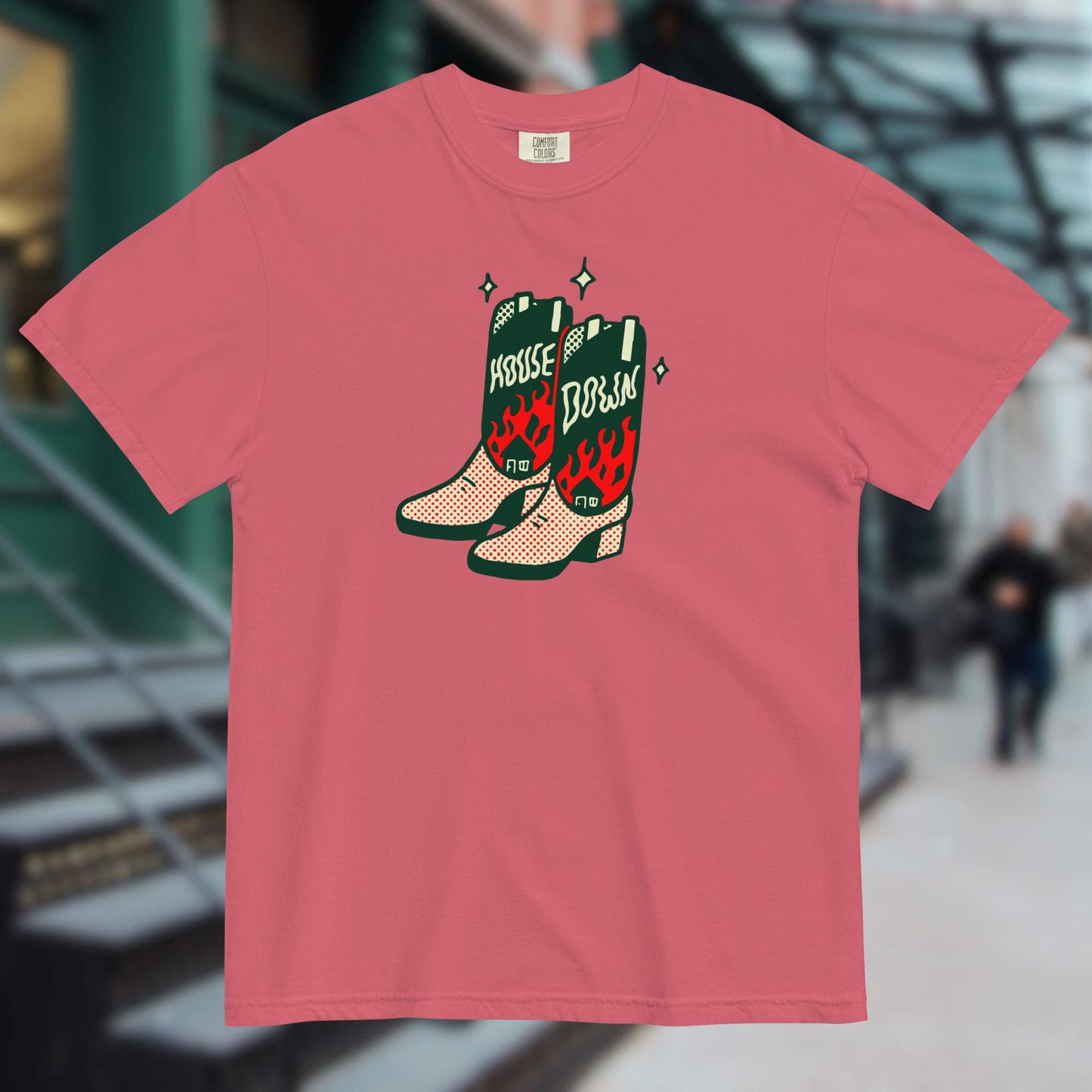 House Down Boots Tee